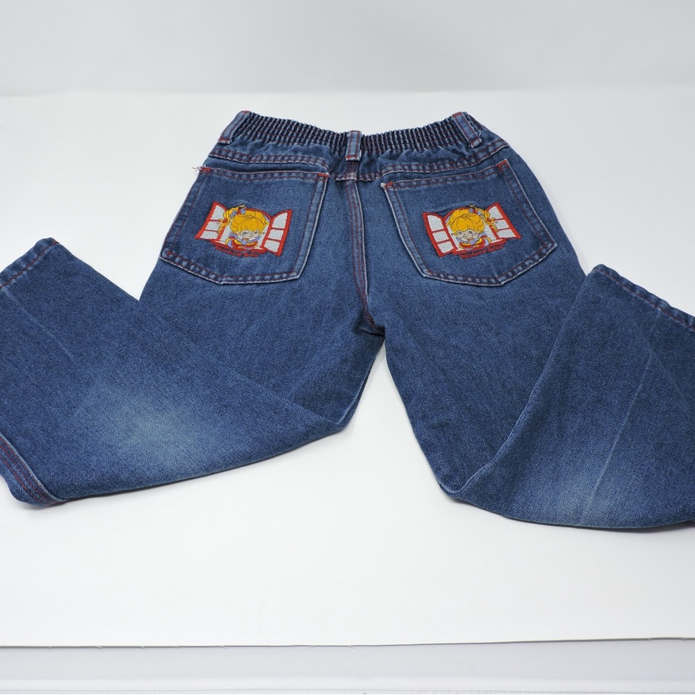 Vintage kids size 6 Rainbow Brite Jeans Dobie Brand